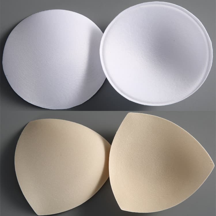 Foreign trade bra with sponge inserts, swimsuit sponge breast pads, sports professional anti-exposure cotton sweat-absorbing high-quality pads