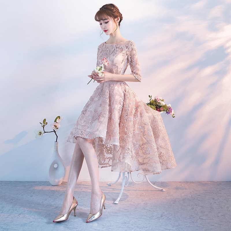 Small evening dress for women 2026 new banquet long elegant slim slim party party princess dress short