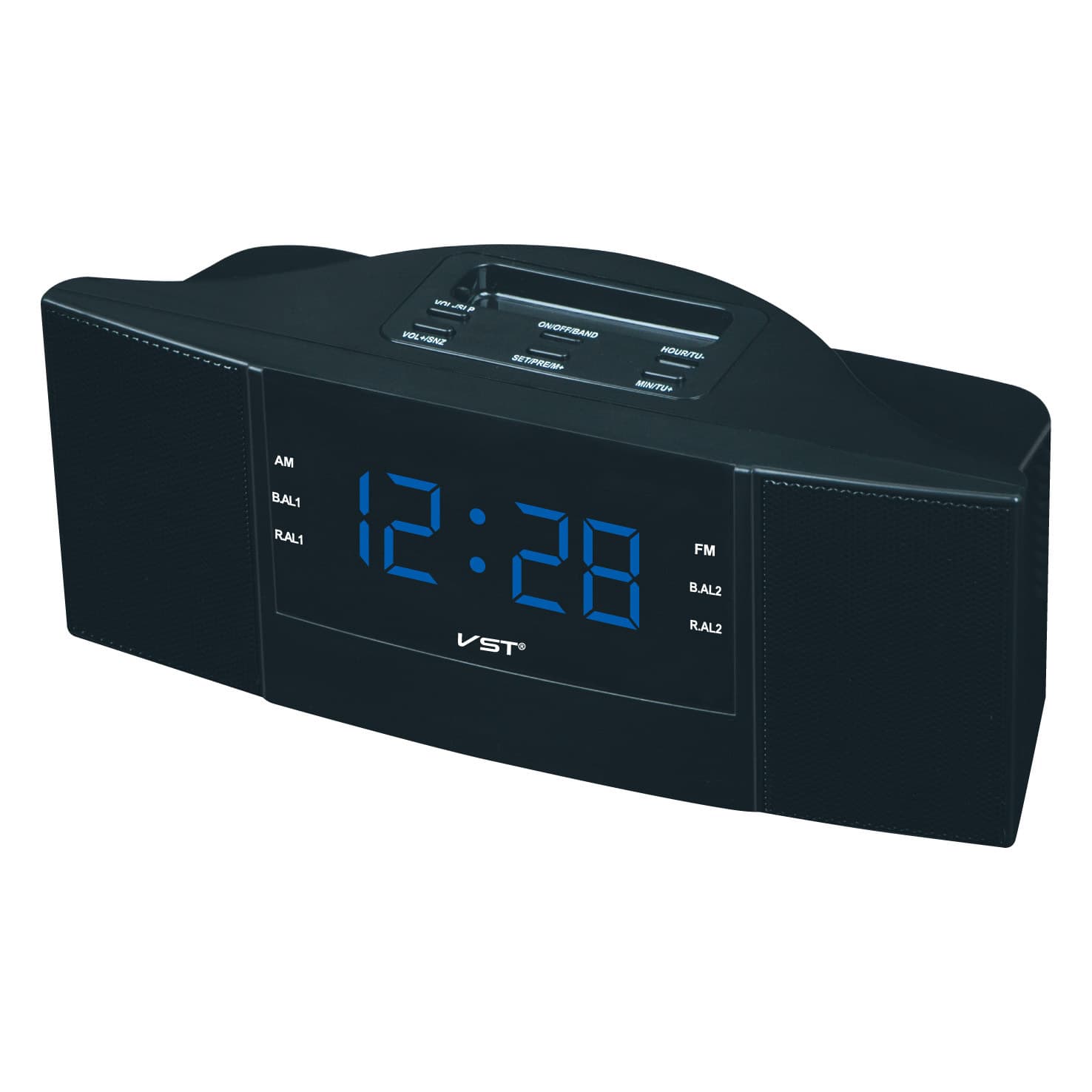 Clock Radio with AM and FM Channels, LED Digital Clock Radio Gift