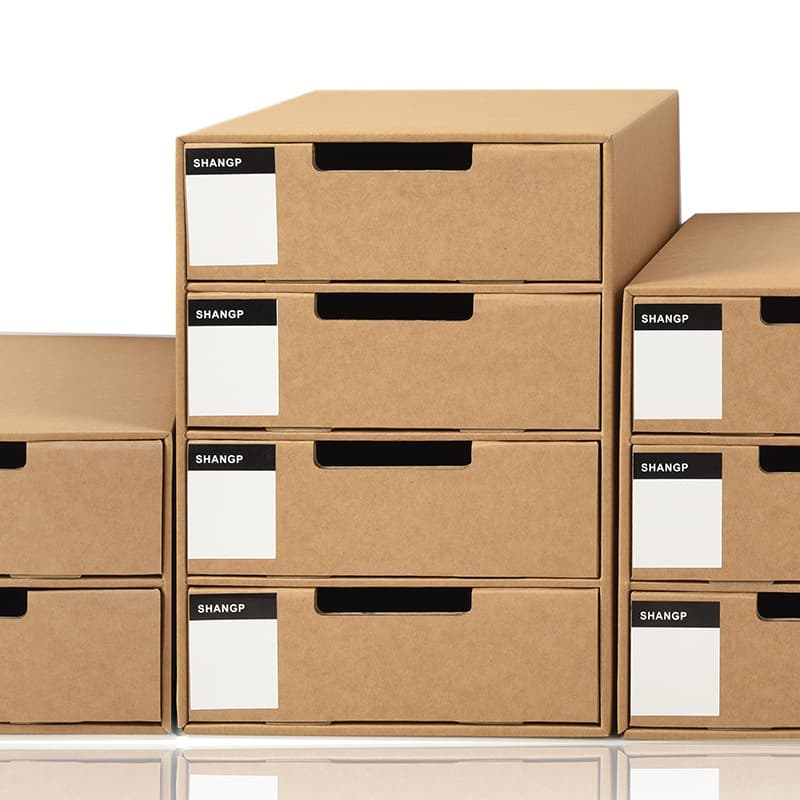 ✅ Factory Wholesale A4 Paper Desktop Storage Box Student File Organizer Box Multi-layer Drawer Storage Cabinet