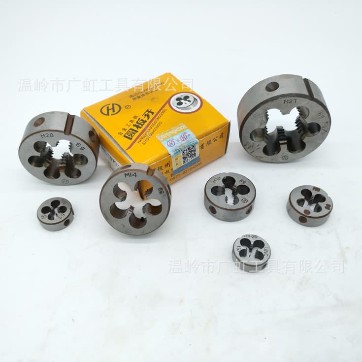 Hangzhou Hang Gong Metric Round Dies M3 4 5 6 8 10 12 14 16 18 20 22 24 27 30