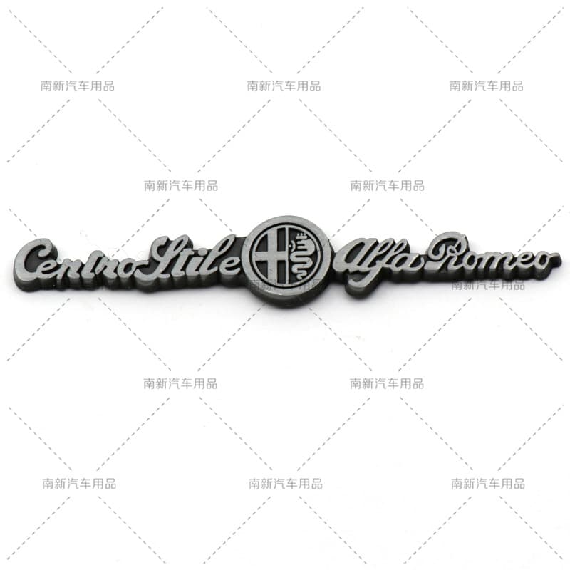 Fender side badge for Alfa Romeo, modified car emblem, rear badge