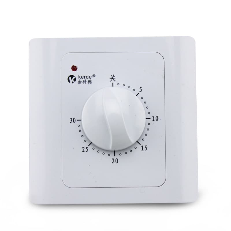 Jinke 86 Type Wall-Mounted Timer Switch 30 Minute Timing Socket 01/30 Pump Timer Electrical Work / Timer Socket
