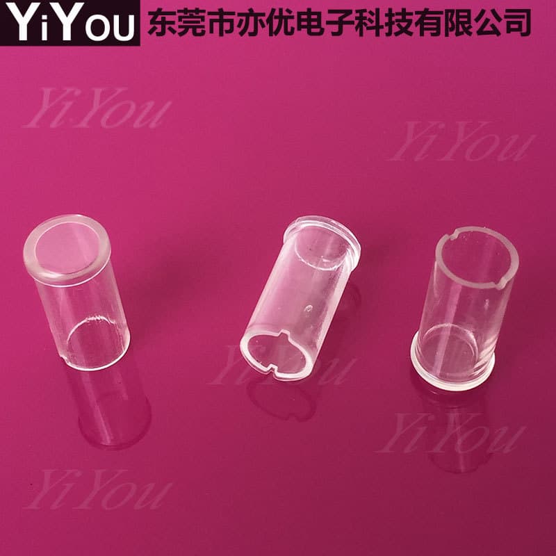 5MM F5 Light Guide Cover Transparent Protective Cover LED Light Transparent Cap Plastic Lamp Cap