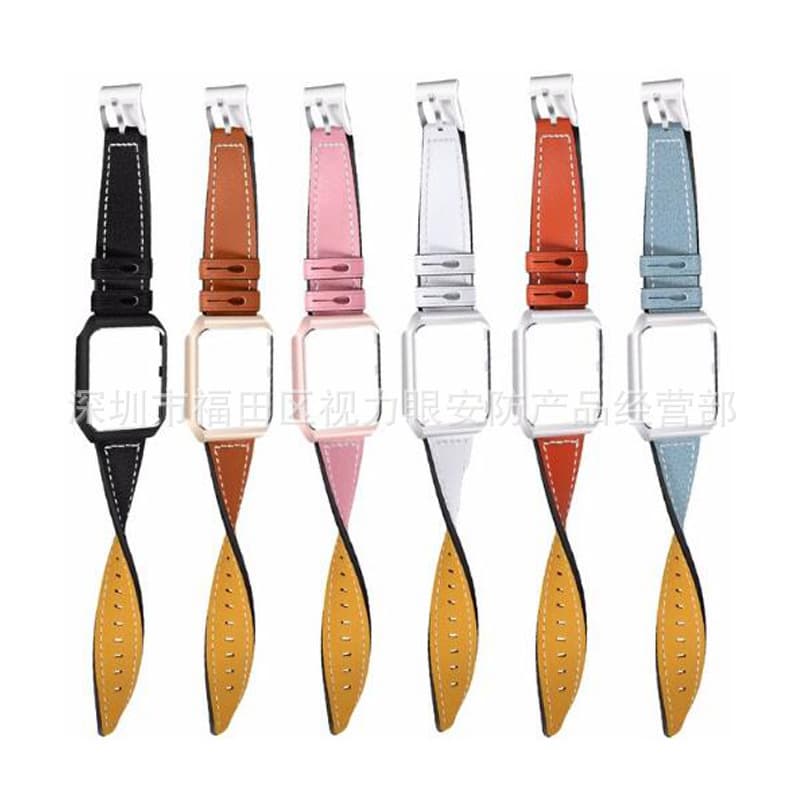 Compatible with Apple Watch Band Apple Watch 1/2/3/4 Top Layer Leather Strap iWatch Leather Watch Band