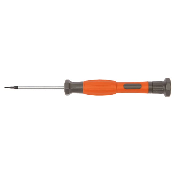 Steel shield tool two-color handle flower type precision screwdriver star fine screwdriver