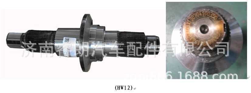 Factory Wholesale CNHTC HOWO Steyr Parts WG9360321196 Input Shaft Assembly