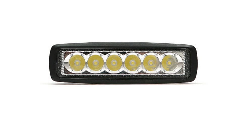 18W LED Work Light, Motorcycle/Car Light Bar, Roof Light, Factory Wholesale, eBay Hot Sale