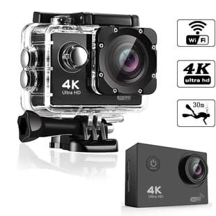 Sports Camera Wireless WiFi New Mini Smart HD Outdoor Waterproof Camera 4K Sports DV