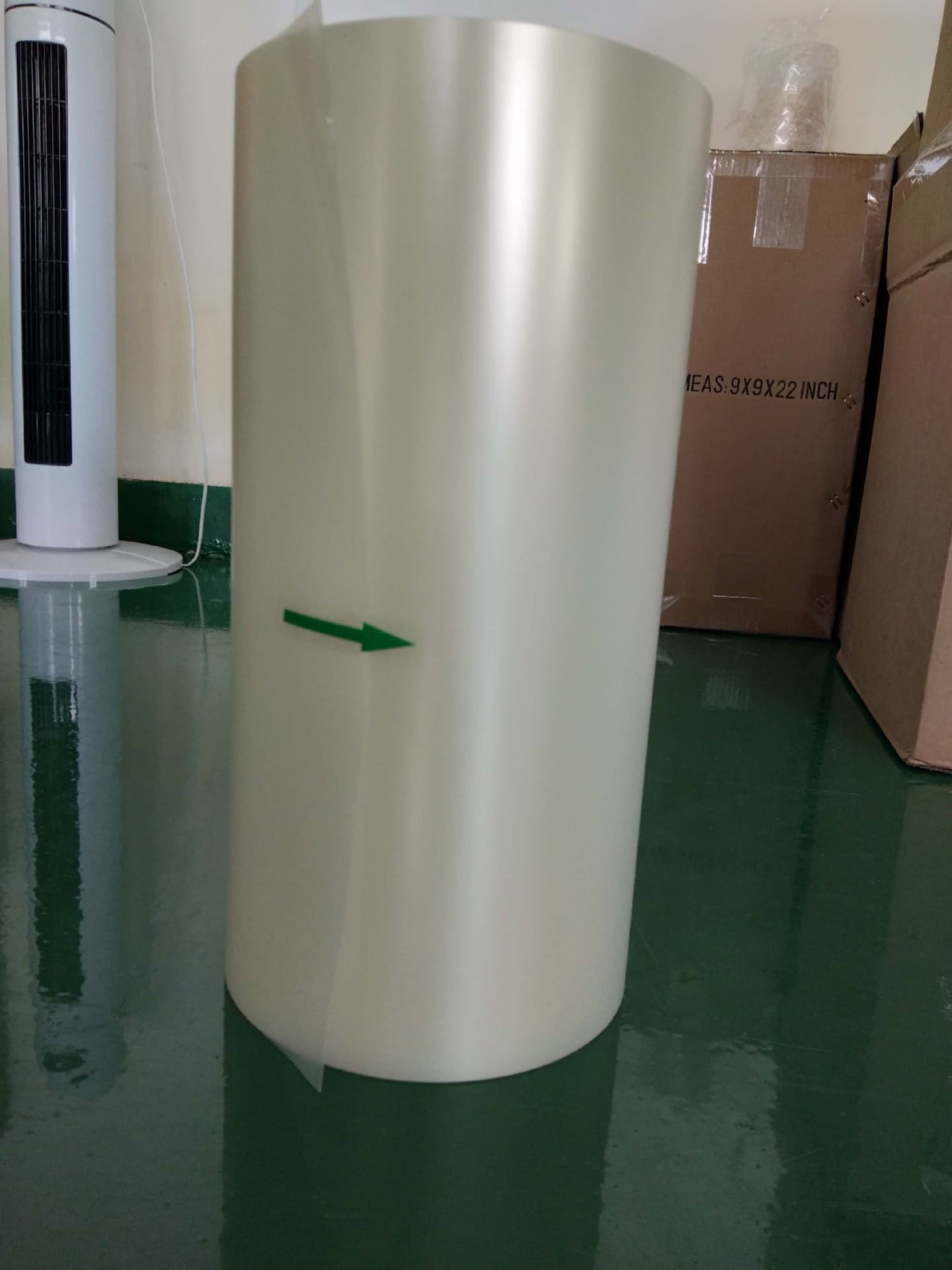 Fluorinated PET release film, transparent PET with light release adhesive products, die-cutting film