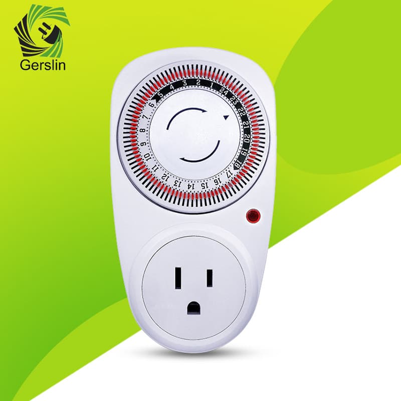 Test Sample Foreign Trade Mechanical Timer 24-Hour Charging Plug US Style Time Switch Socket