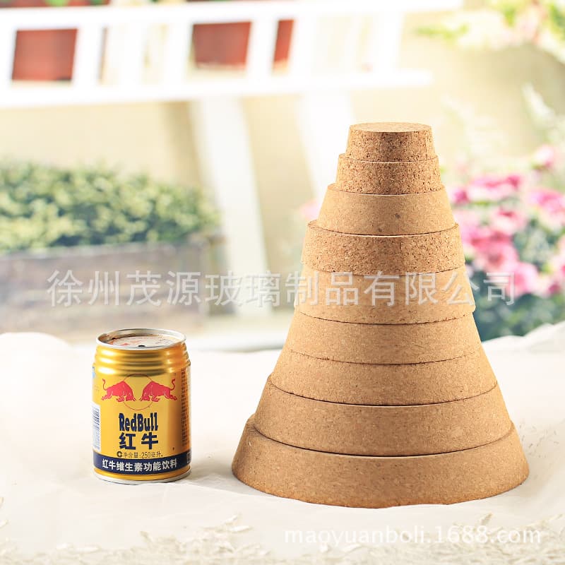 Wholesale from manufacturer: large-diameter cork stoppers, wine bottle corks, glass bottle stoppers, tea brewing corks, pudding corks