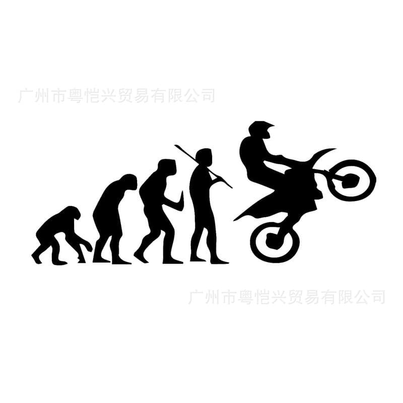 S-130 Off-Road Racing Evolution Funny Car Stickers Motorcycle Car Decoration Reflective Car Stickers