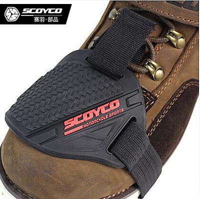 Saiyu SCOYCO Motorcycle Gear Hanging Cover Protective Cover Shoe Protective Glue Gear Hanging Glue Shoe Protective Cover Shift Glue FS02