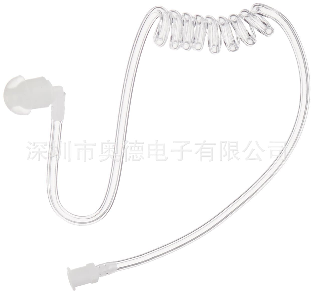 Air Duct Transparent Single Tube Interphone Detachable Single Tube Accessories White Detachable Single Tube Replaceable