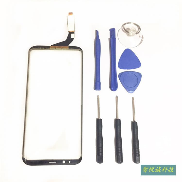 Compatible with Samsung S8+ Touch Screen Glass Cover G955 Curved Outer Screen S8 Plus Original Touch Screen