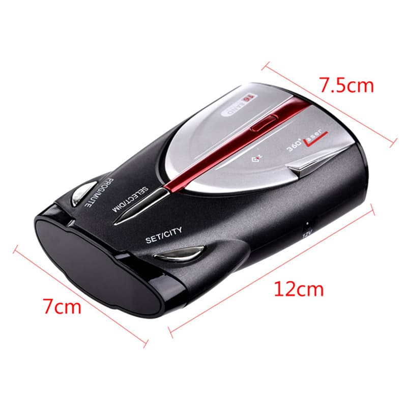 Factory Direct Export Radar Detector 9880 Radar Speedometer English Russian Bilingual Switching Cross-border Quality Supplier