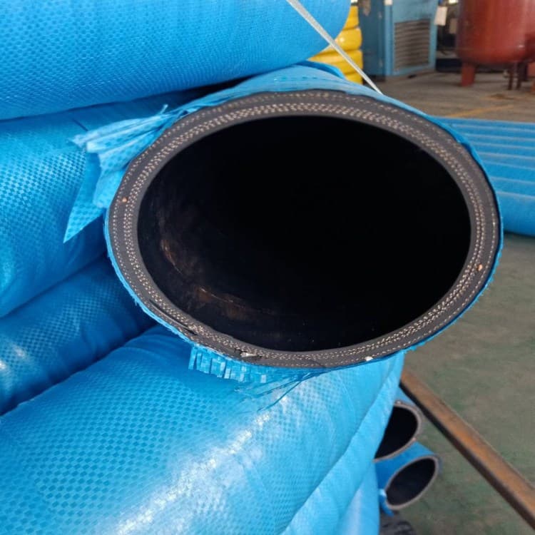 Low-Pressure Cloth-Inserted Hose for Water and Air, Black Rubber Hose Direct from Manufacturer