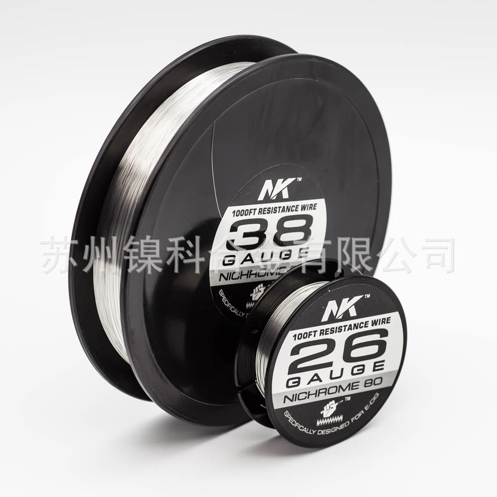 18ga-28ga Heating Wire NI80 Round Plain Wire 10m Roll NICHROME80 NK Nickel Technology Factory Direct
