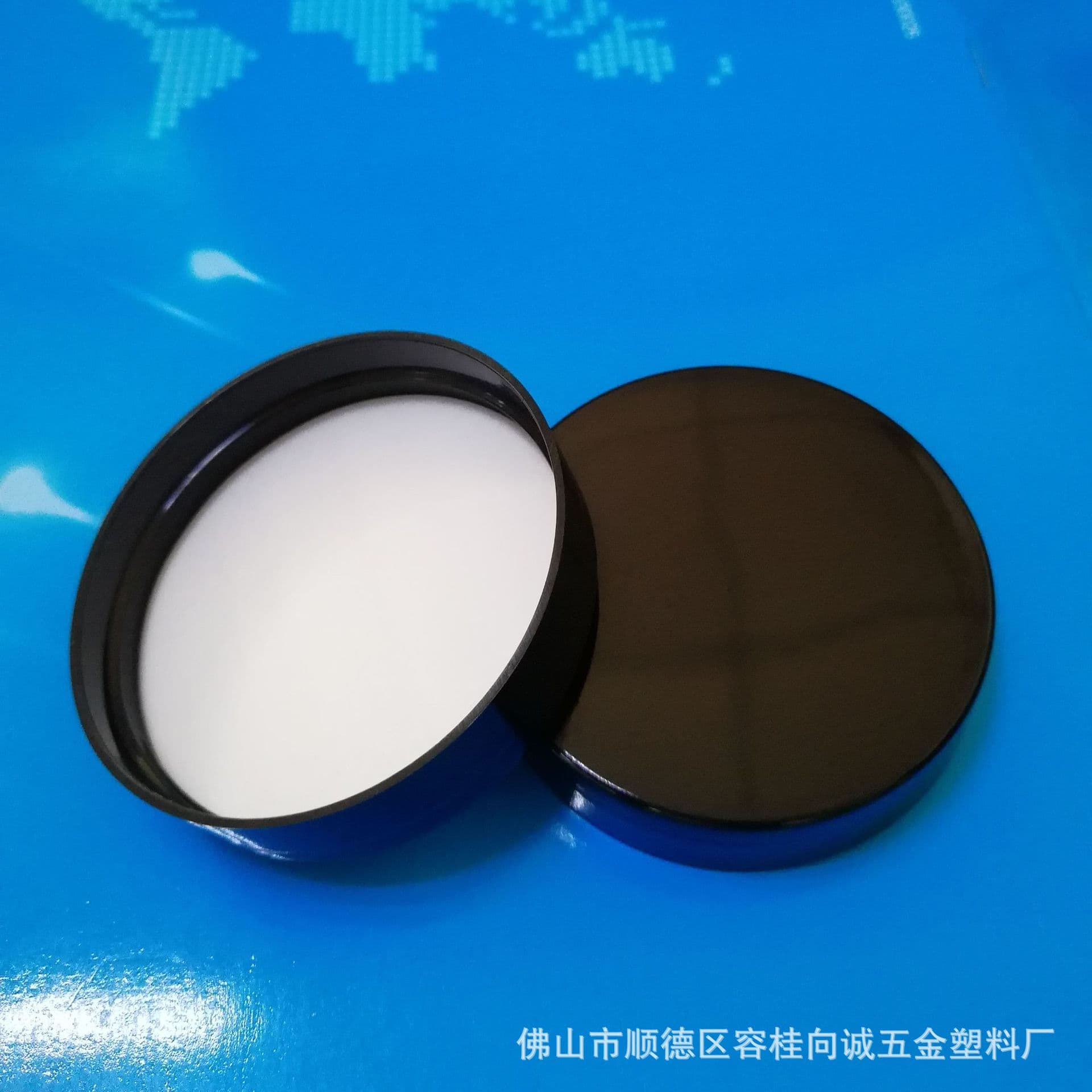56MM plain wide-mouth cap, cream box and hair treatment cap, ordinary PP large-mouth screw cap model 179