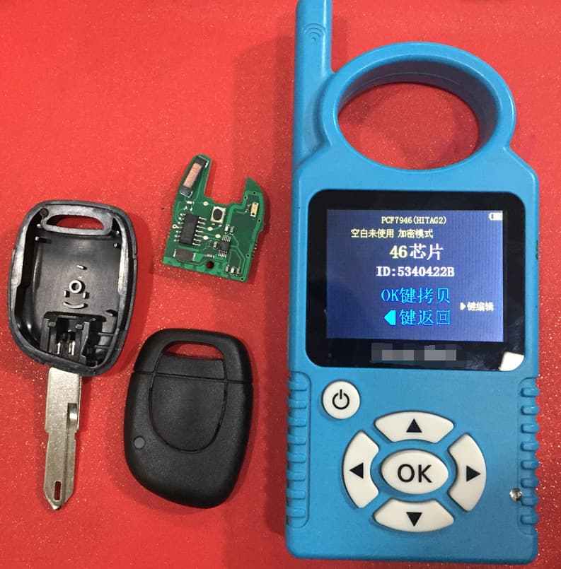 Car Remote Key (KYDZ) Motherboard for Renault 1-Button 433MHz ID46 (7946 Chip)
