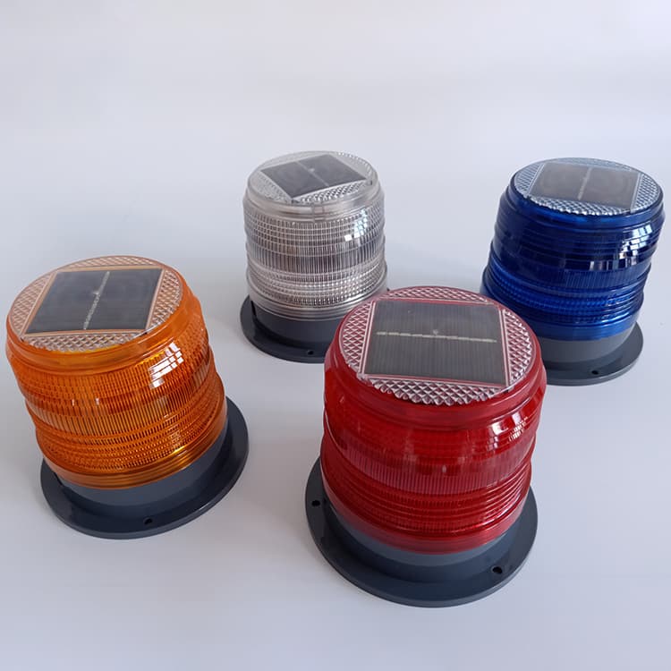 Solar Warning Light Solar Flashing Light Solar LED Strobe Light