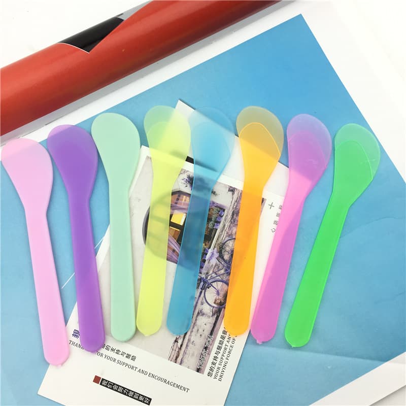 Wholesale Face Mask Stick Colorful Plastic Face Mask Stirring Stick DIY Mask Spoon Grout Scraper