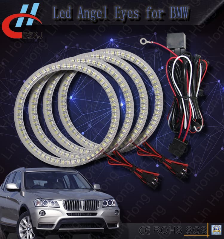 Factory Direct for BMW E46 2D 106MM*4 SMD High Brightness Angel Eye Rings
