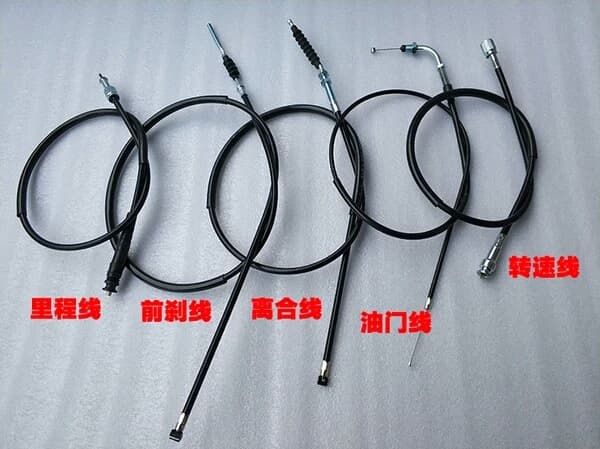 Motorcycle Men's Clothing CG125 Zhujiang Happiness Clutch Cable Front Brake Cable Odometer Tachometer Throttle Cable
