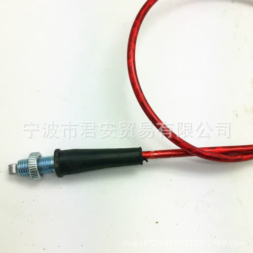 Supply Bicycle Gasoline Engine Accessories Throttle Cable Red 90CM