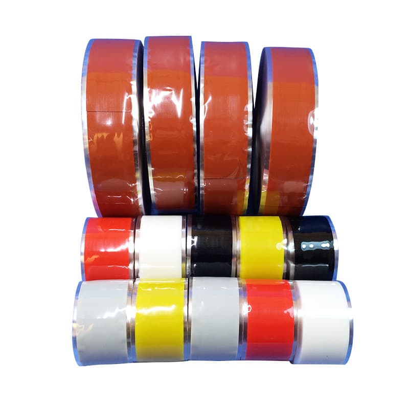 Manufacturer supplies silicone rubber self-adhesive tape, in stock, waterproof self-adhesive silicone self-melting tape, wholesale.