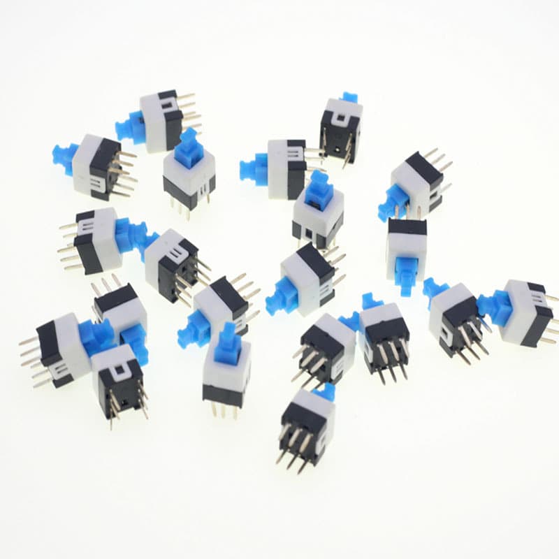 Self-Locking Switch 7 7 8 8 5.8 5.8 Self-Locking Switch Micro Switch Button Switch
