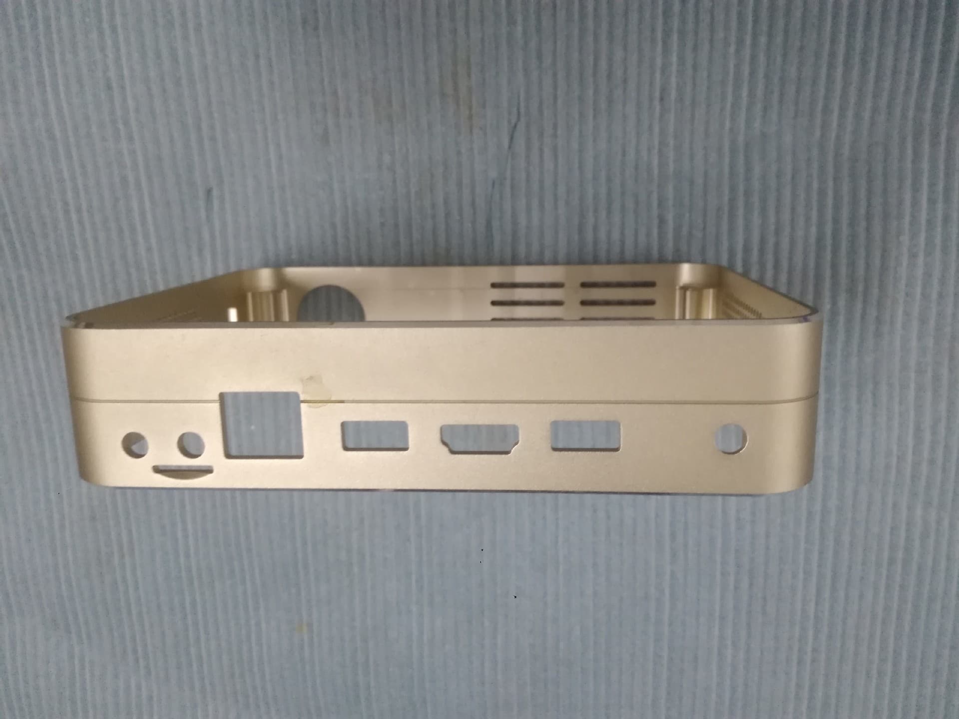 Aluminum Alloy Network Set-Top Box Enclosure HD Player Aluminum Alloy Shell Metal Casing