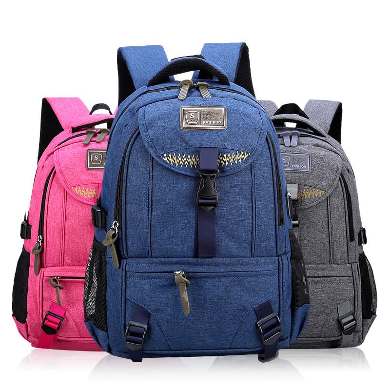 Durable Korean Style Leisure Children's Backpack for Boys Grades 1-3-5, Lightweight Customizable Logo