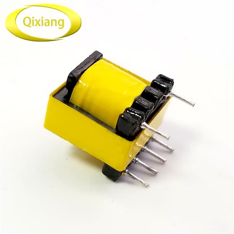 High-frequency transformer manufacturer wholesale supply EE10 vertical (4+4) transformer power transformer