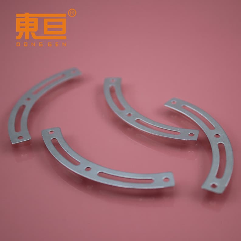 577CC2BP Flat Curved Tile Flat Curved Metal Tile Flat Metal Tile Tech Building Block Part Double Groove Flat Curved Tile