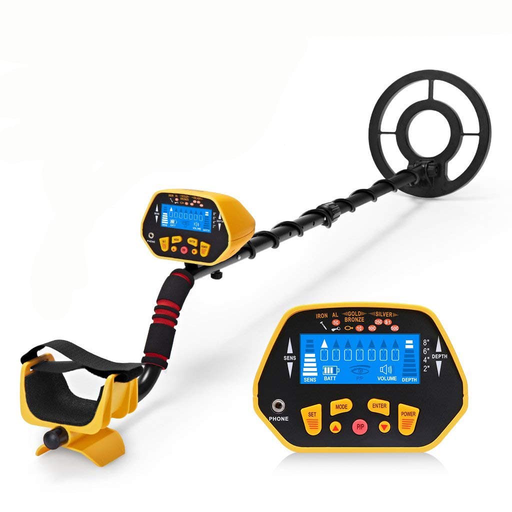 [Genuine Product Guaranteed] Underground Metal Detector, LCD Fully Automatic Detector, Portable GC1028