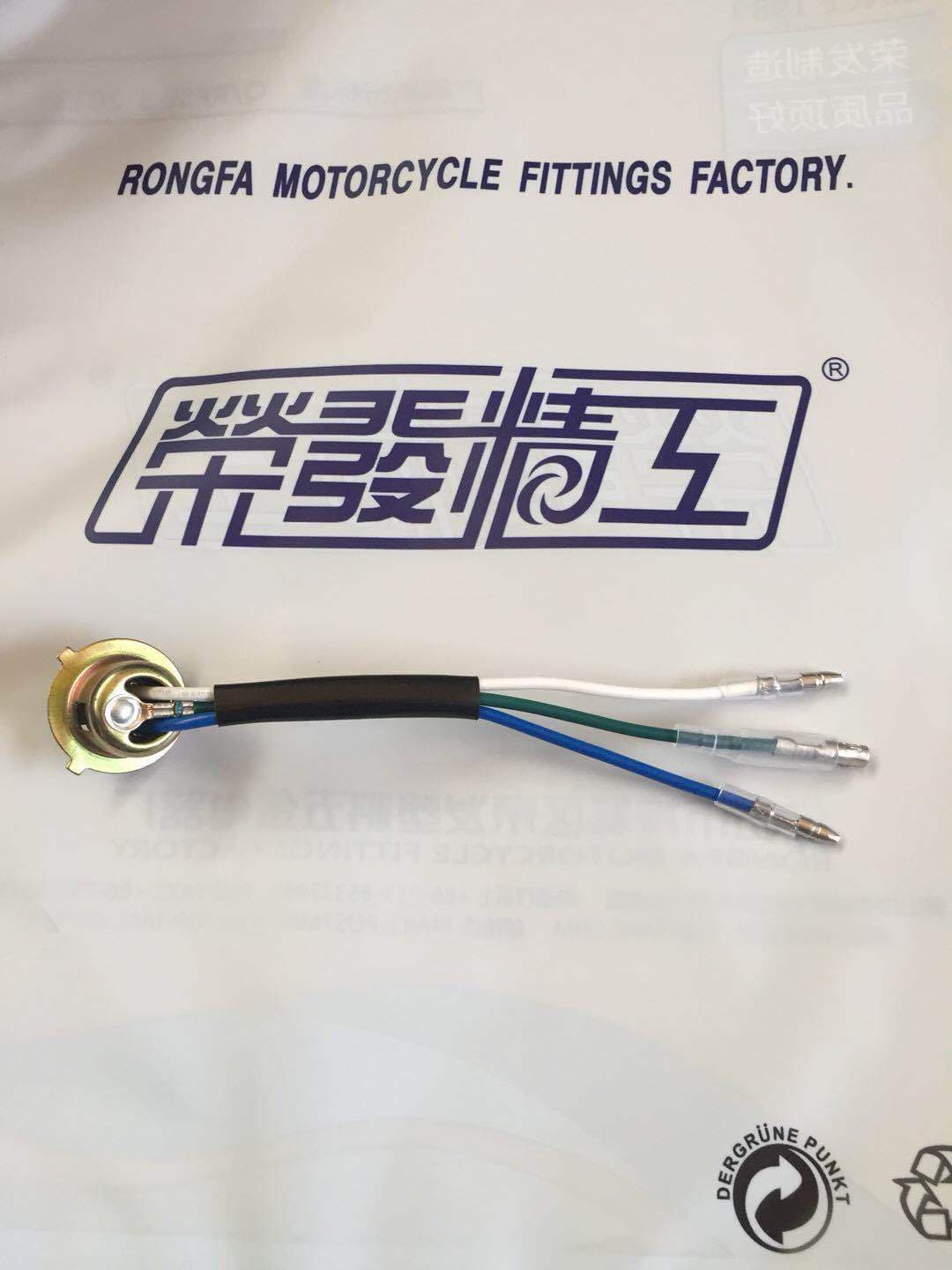 Factory Direct CG125 Headlight Bracket CD70 Loose Plug Motorcycle Light Switch Motorcycle Modification Parts