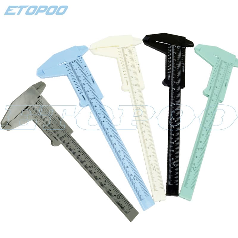 Hobbit 150MM 0.5MM Plastic Caliper, Vernier Caliper, Gift, Metal Depth Rod
