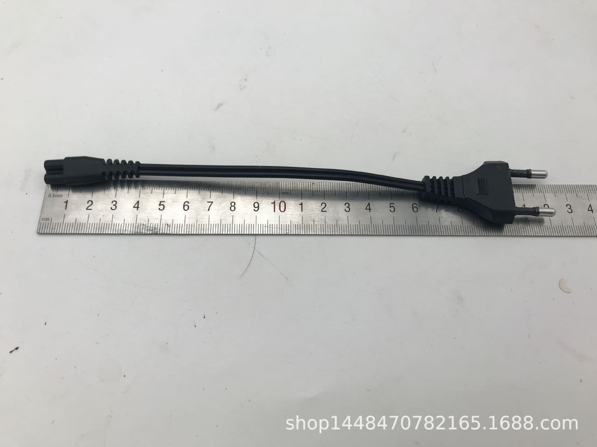 Dual-Port Charging Cable Power Cord for High-Power Flashlights, Direct Charging Cable EU Standard