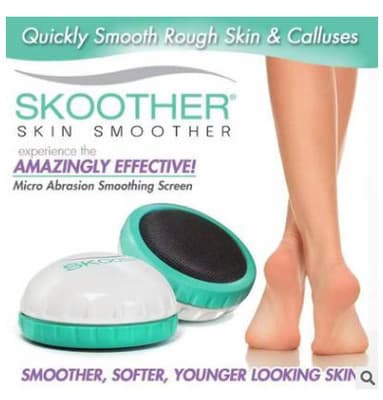 Circular foot file TV exfoliator manual dead skin removal foot file
