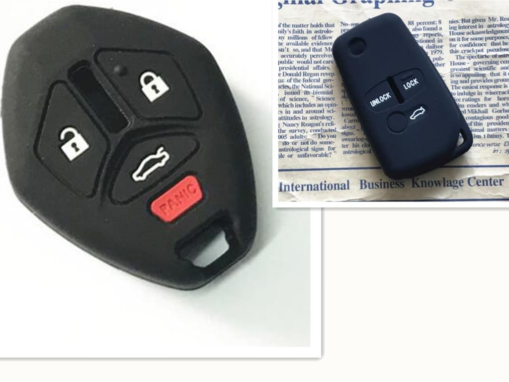 Foldable Silicone Key Cover Remote Key Case for Mitsubishi Xpander Galant Lancer Evolution Keyless Entry Key Holder