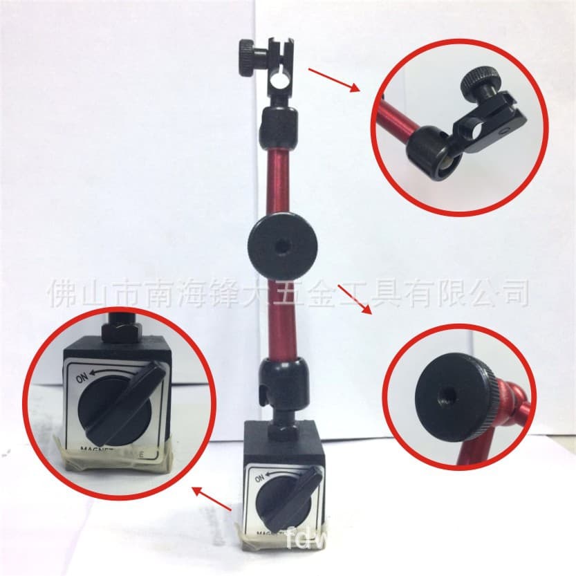 112 Supply L+R+T Magnetic Dial Stand Magnetic Base Universal Small Dial Stand Dial Indicator Stand