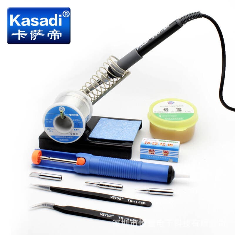 Casarte 60W Internal Heating Electric Soldering Iron Kit, Constant Temperature Precision Welding for Home Use, Electronic Repair Tool Set