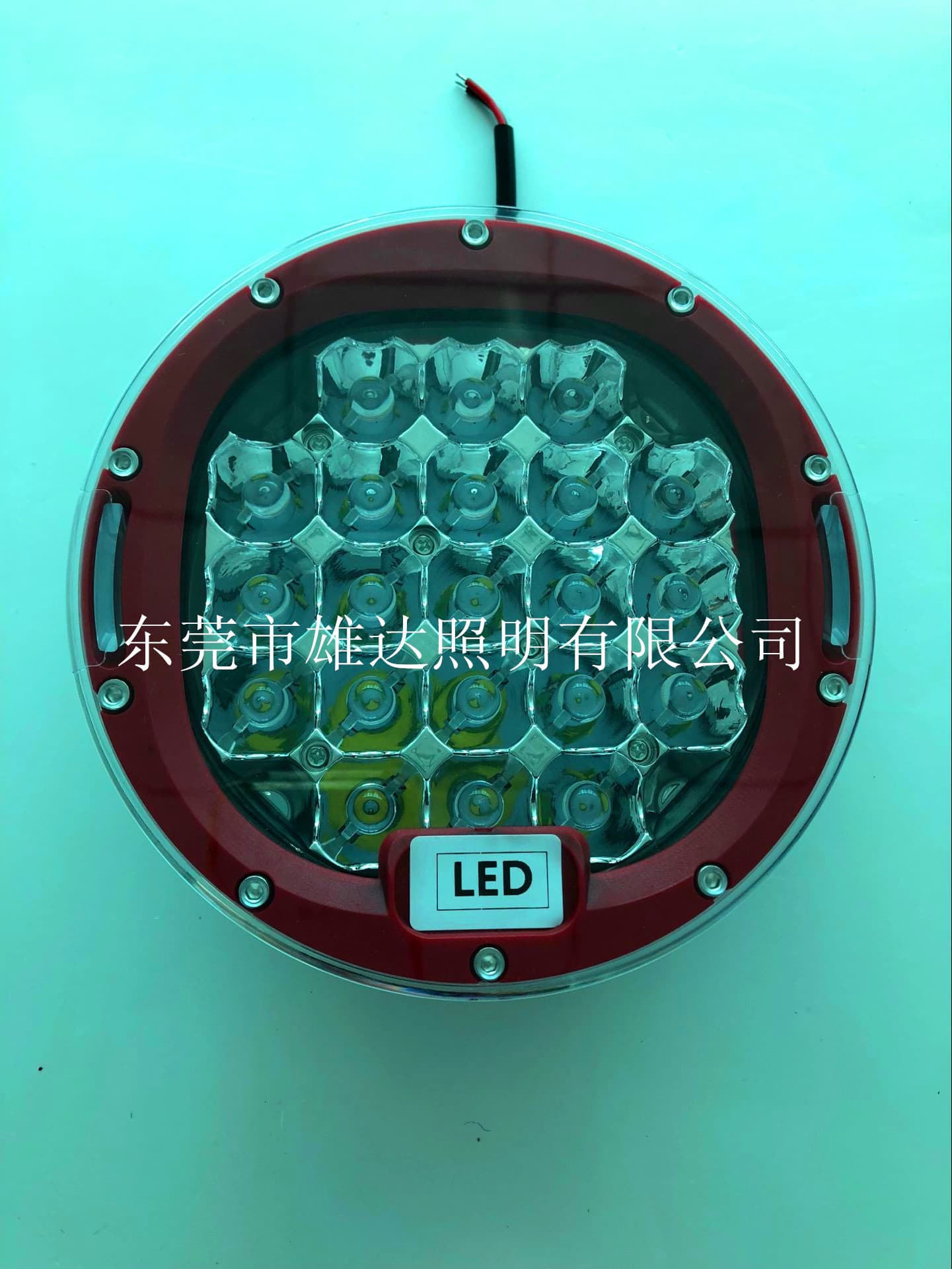 High-power 7-inch round LED spotlights for off-road vehicles, ARB front bumper spotlights, and super bright reversing spotlights.