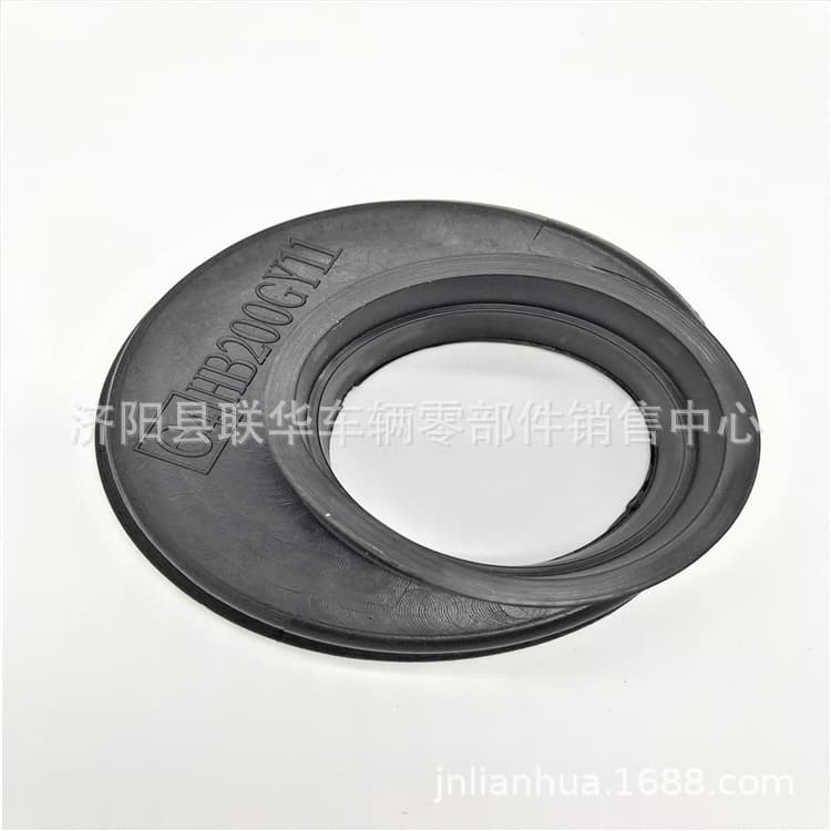 Jinan Qingqi QM200GY-B/GXT200 Motorcycle Air Filter Adapter, Carburetor Rubber Connector