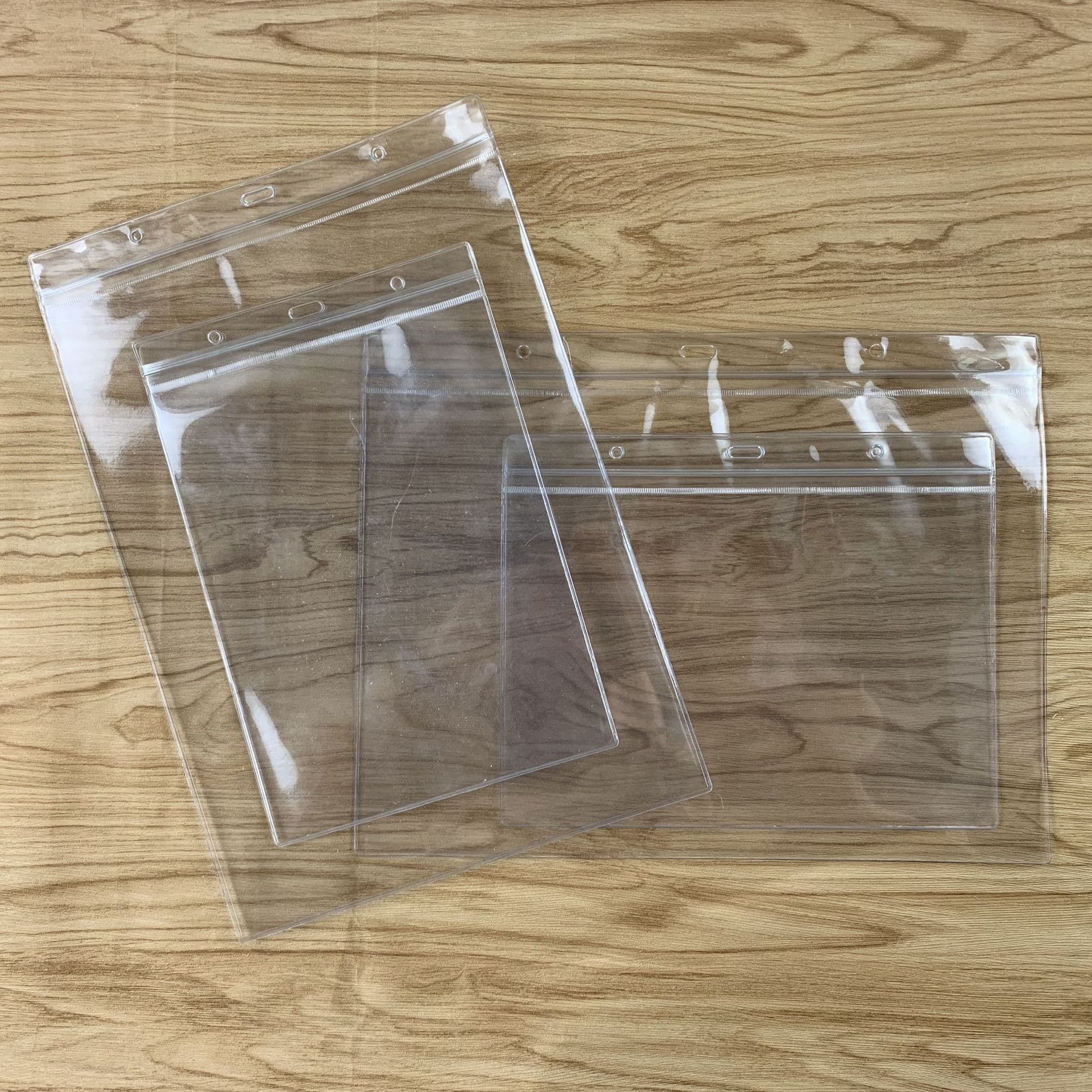 Waterproof business license covers, duplicate protection sleeves, transparent plastic covers for A3/A4/A5 horizontal or vertical wall-mounted advertising sleeves.