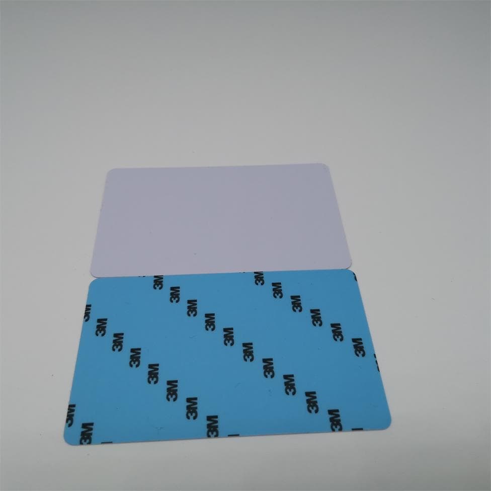 Card Printers for Badge Printers, dedicated PVC white cards, 3M patch cards, 0.5mm thickness adhesive backing cards.