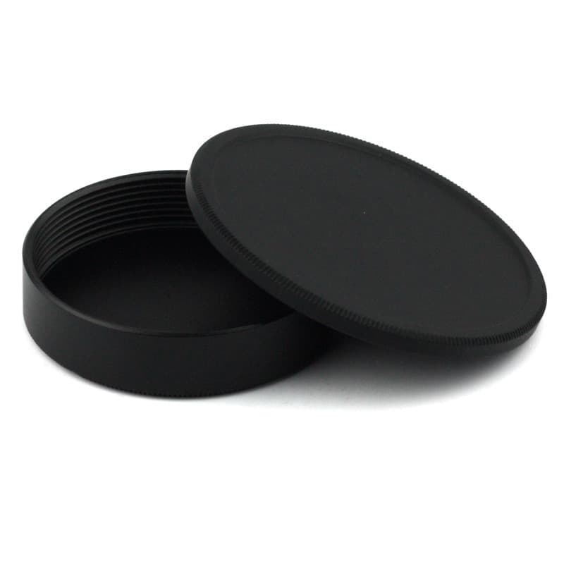 M39 Metal Body Cap and Rear Lens Cap Screw-Mount Camera Body and Lens Front/Rear Cap Set