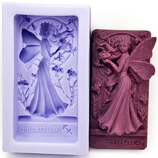 Nicole Flower Fairy Aesthetic Silicone Handmade Soap Mold Silicone Chocolate Mold soap mold